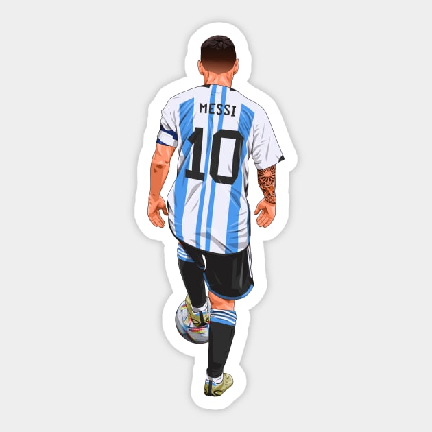 Messi Argentina Sticker by Ades_194